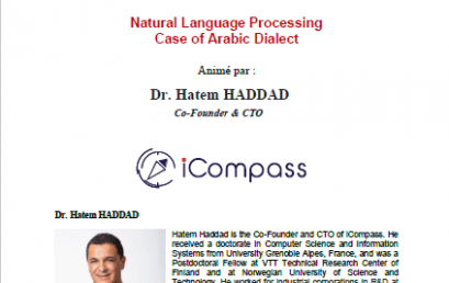 Séminaire: Natural Language Processing – Case of Arabic Dialect