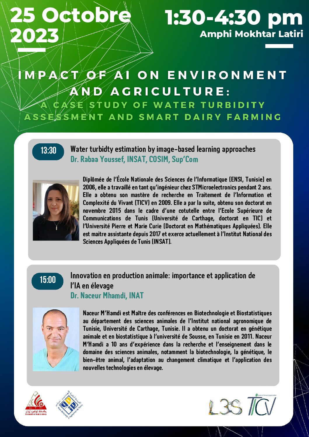 Impact Of AI On Environment and Agriculture : A case study of water turbidity assessment and smart dairy farming